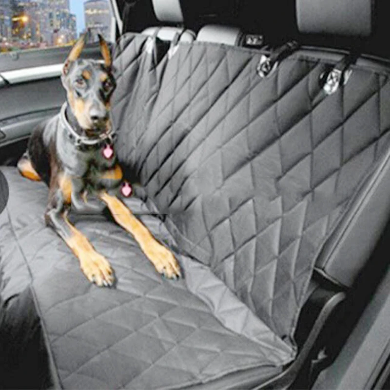 barato À Prova Dwaterproof água Pet Cão Carro Hammock Esteira Capa De Assento De Viagem De Carro De Luxo Pet Cão Portador Banco De Carro Capa De Almofada Protetor