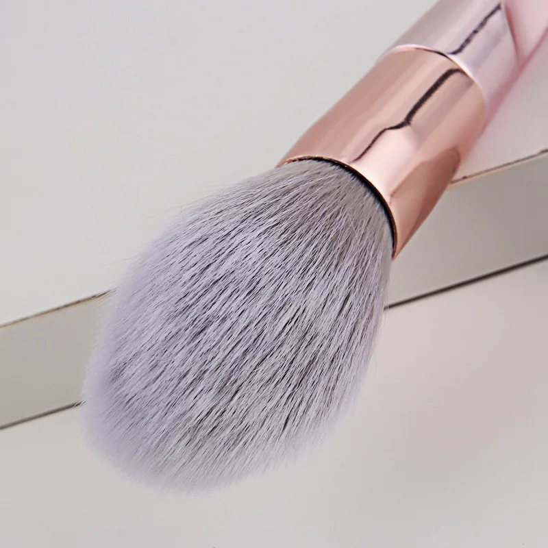 Розовое золото кисти для макияжа пудра основа тени век румяна консилер губ Кисть