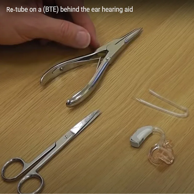 6 шт прозрачный ПВХ изогнутая трубка трубки слуховые аппараты ушные вкладыши