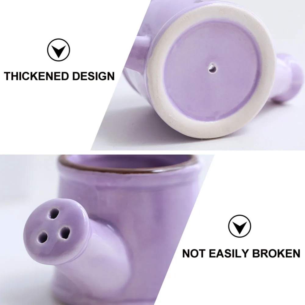 

2pcs Watering Can Gardening Plants Watering Bottle Garden Supply (Purple, Blue)