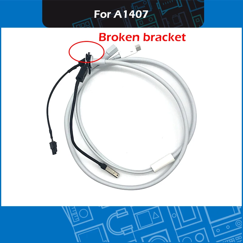 Broken Bracket A1407 Thunderbolt Display Cable For Apple 27" 922-9941 All-In-One assembly MC914