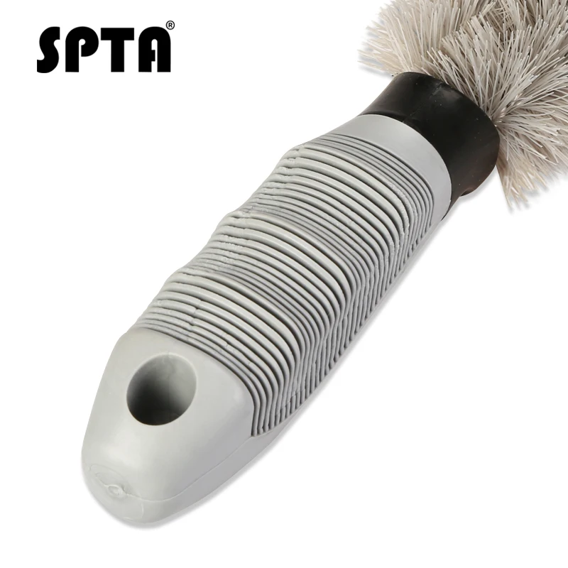 SPTA Автомобильная щетка для мытья колес, пластиковая ручка, щетка для чистки автомобиля, диски для мытья шин, щетка для мытья Авто, щетка для чистки автомобиля