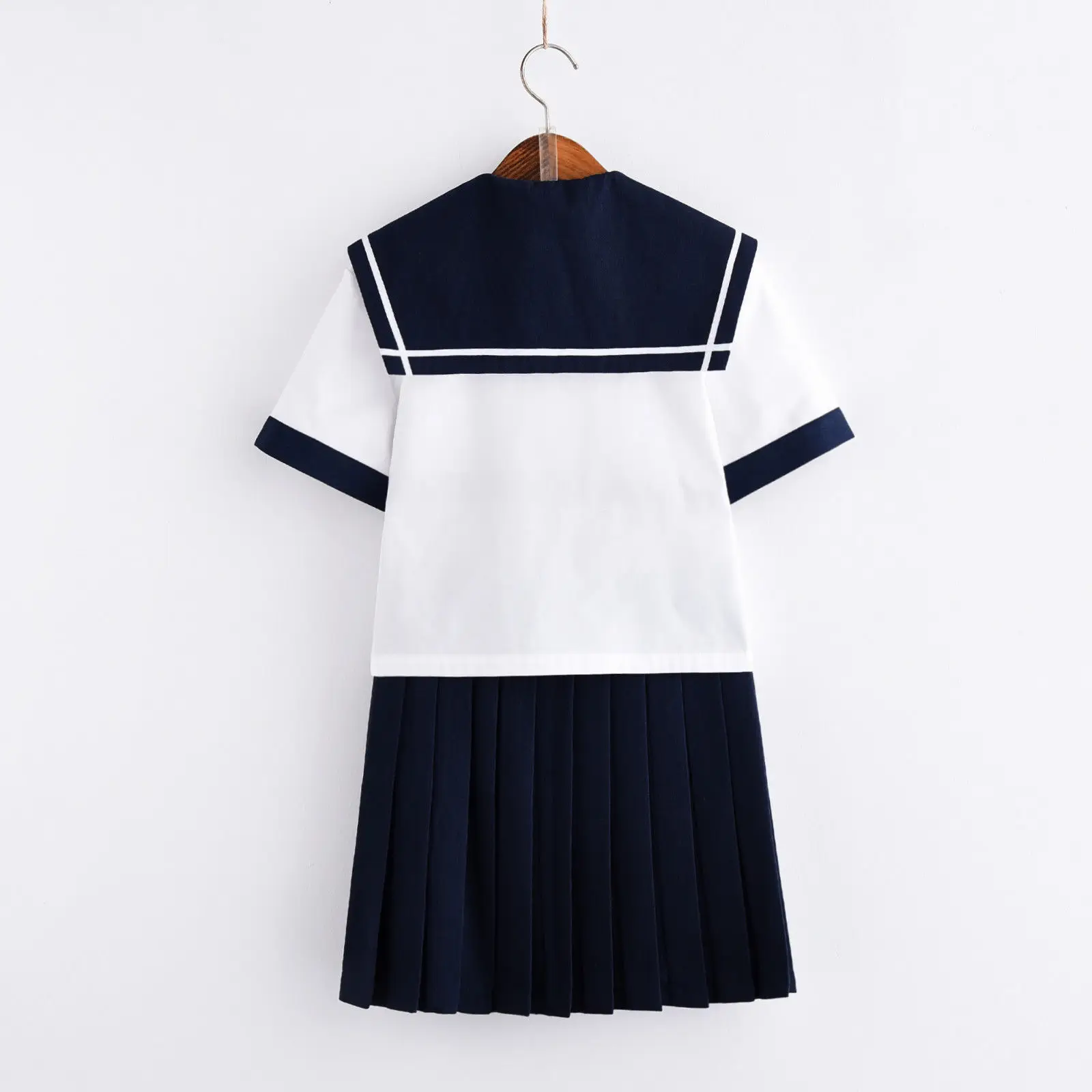 

Japanese College Style Jk Campus Uniform Soft Sister Basic Sailor Suit Class Suit Cosplay Halloween
