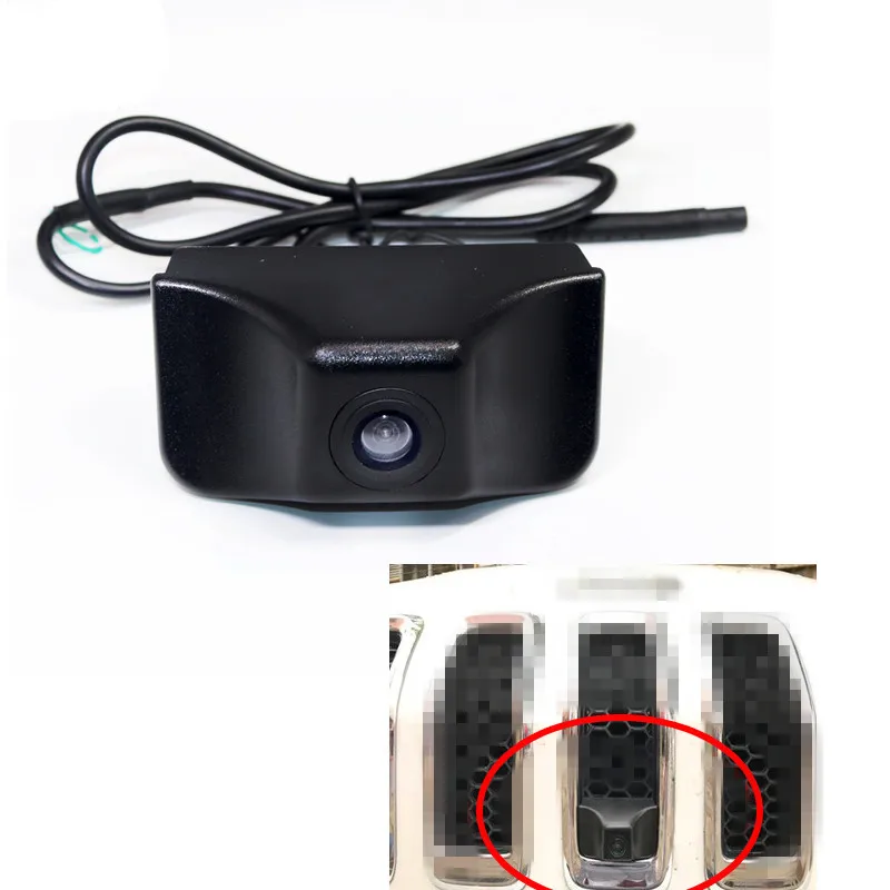Ночное видение HD CCD автомобильная камера переднего вида для Jeep Cherokee 2016 2017