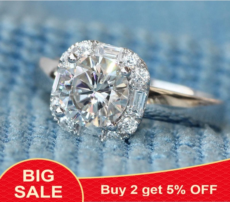 Новое модное сверлильное кольцо с бриллиантом оригинальное ювелирное изделие из