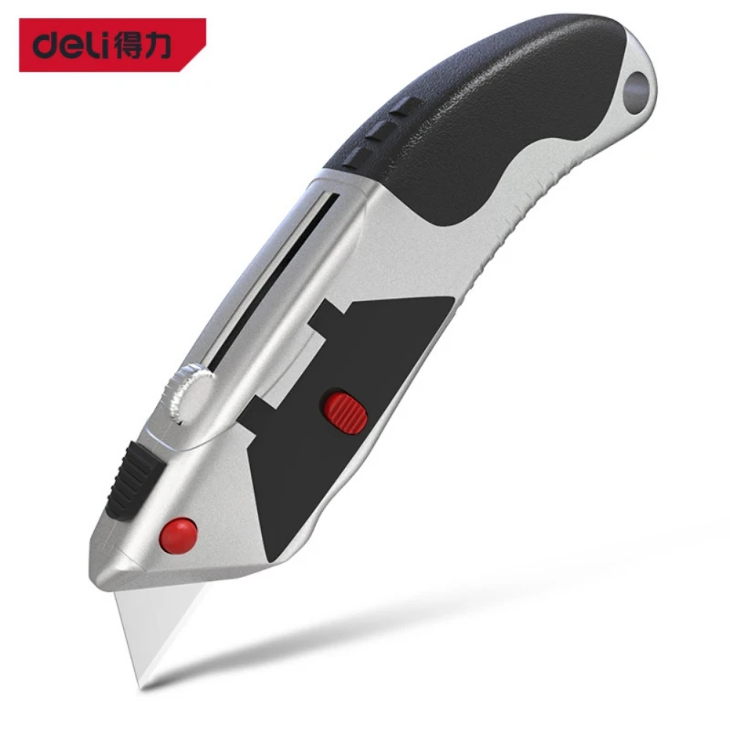 

Utility Knife Wallpaper Cutter Black Rubber Blade Cutting Paper for Office Learning and Industrial Use Nonslip SK5