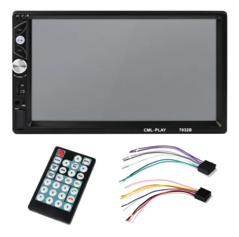 10 шт. MP5 плеер FM/USB/AUX 7032B lcd сенсорный экран дистанционное управление автомобильный