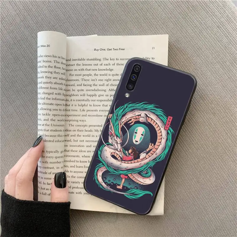 

Ghibli Spirited Away Japan anime Phone Case For Samsung galaxy S 9 10 20 A 10 21 30 31 40 50 51 71 s note 20 j 4 2018 plus