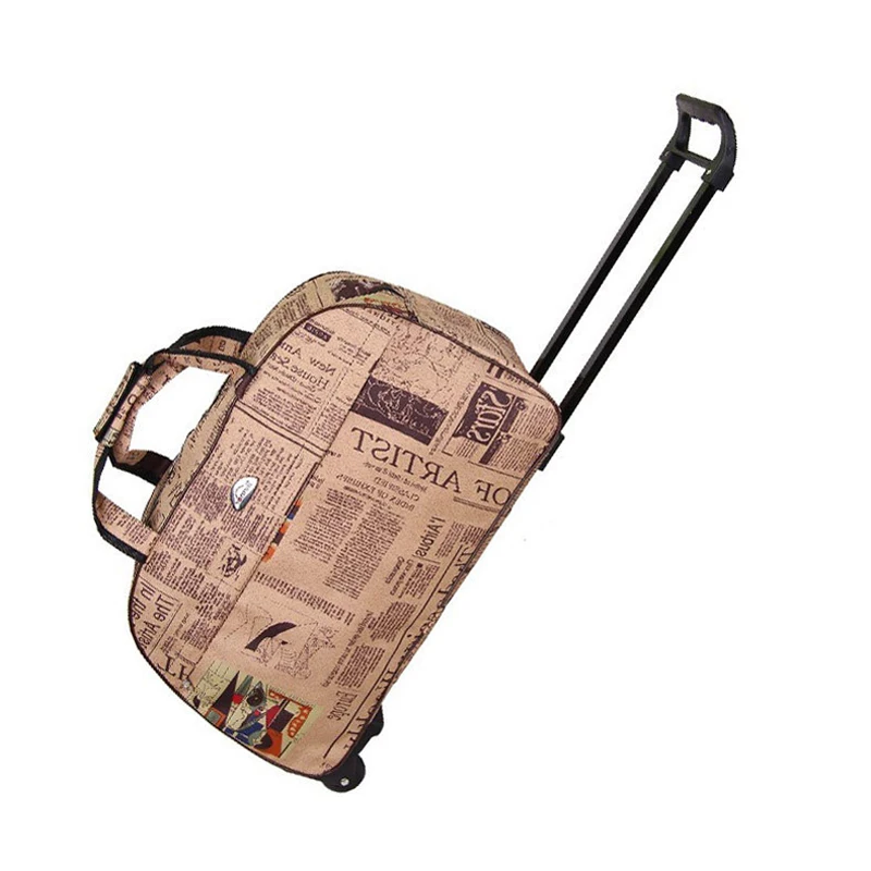 Водонепроницаемый чехол из ткани Оксфорд для путешествий Модный на колесиках