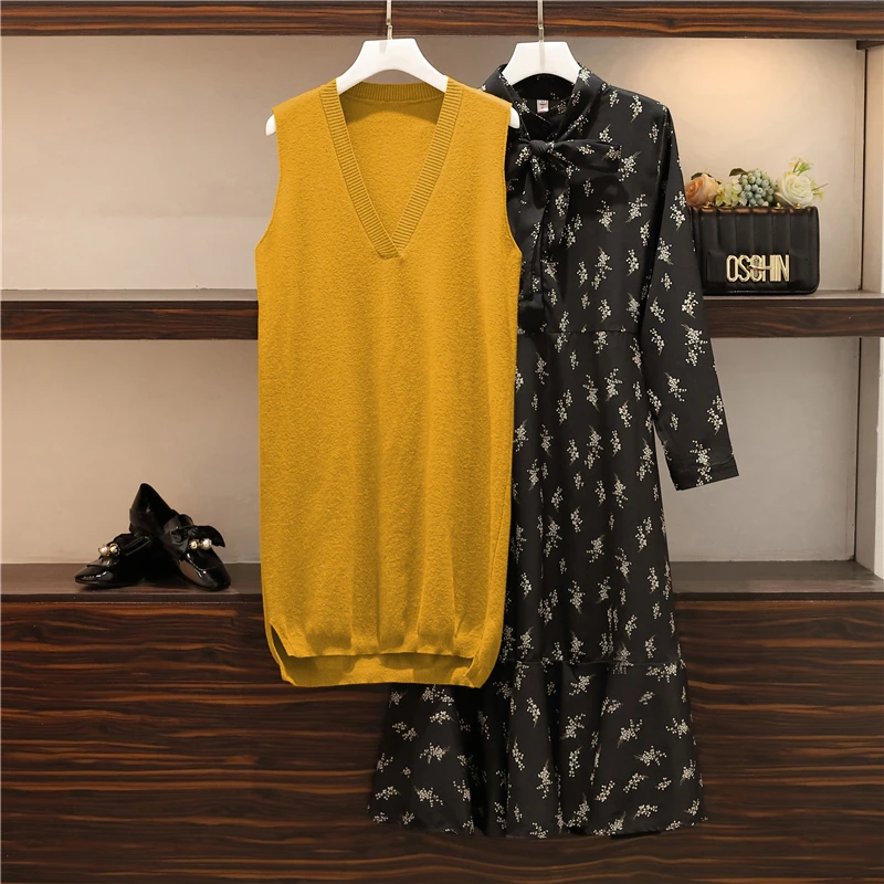 Красивые длинные платья женское модное платье-рубашка с длинным рукавом и бантом