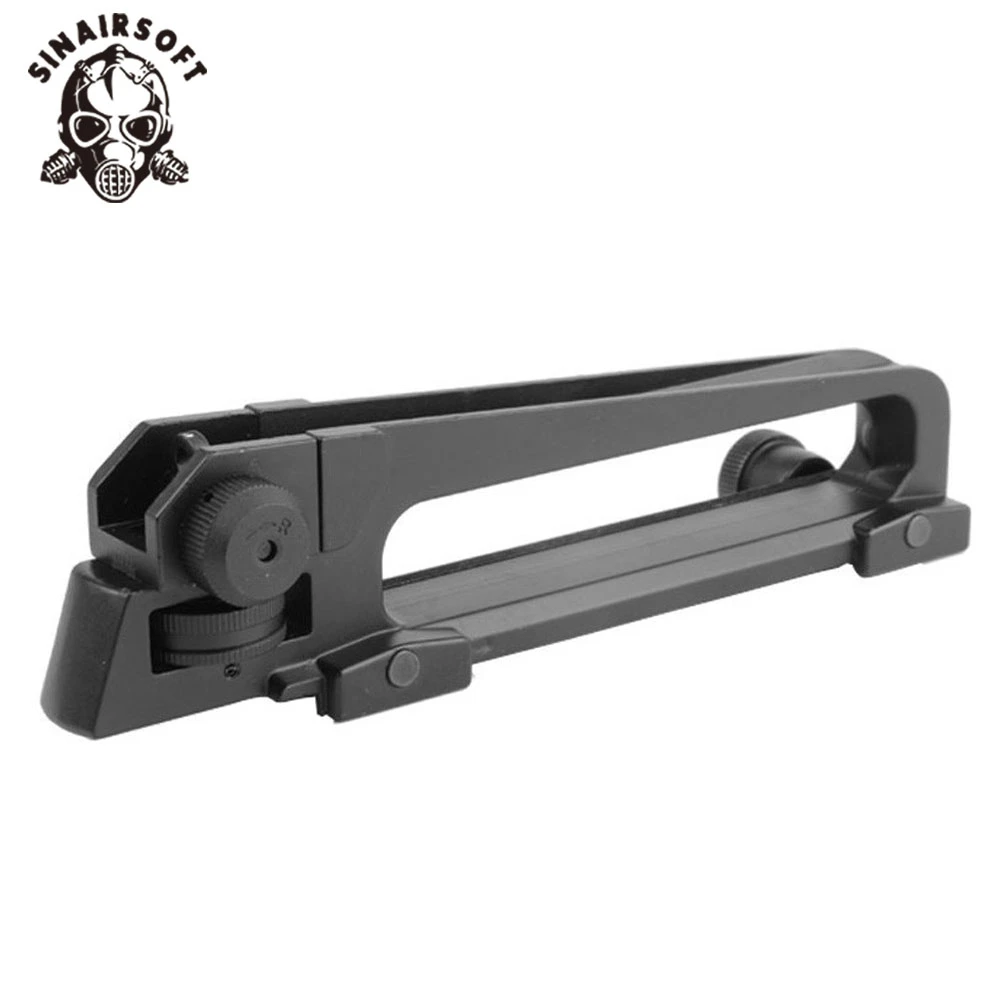 Tactics Metal M4 M16 AR15 Detachable Carry Handle With Mechanical Rear Sight For Paintball Airsoft Hunting Accessories | Спорт и