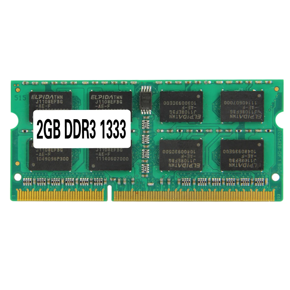 Ноутбук с оперативной памятью в SO DIMM PC3 10600 DDR3 1333 МГц 204PIN 2 ГБ/4 ГБ/8 Гб DDR для