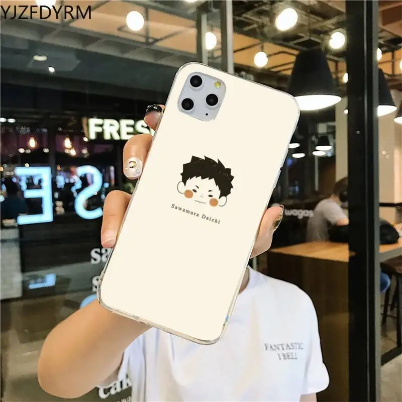 

Anime Tooru Oikawa Haikyuu Phone Case for iphone 12 pro max 11 pro XS MAX 8 7 6 6S Plus X 5S SE 2020 XR cover