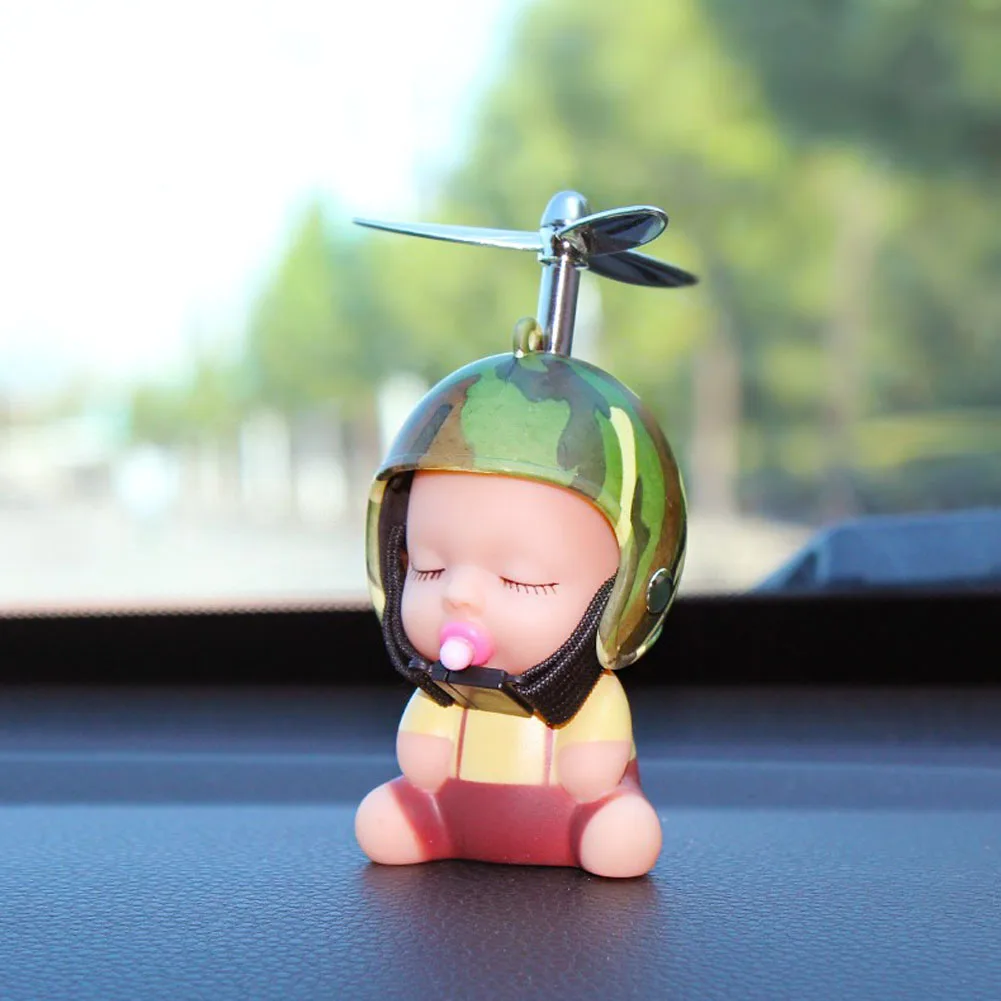 Автомобиль игрушка утка соски пустышки Baby Doll милые дети с шлем + Безопасный Кепки