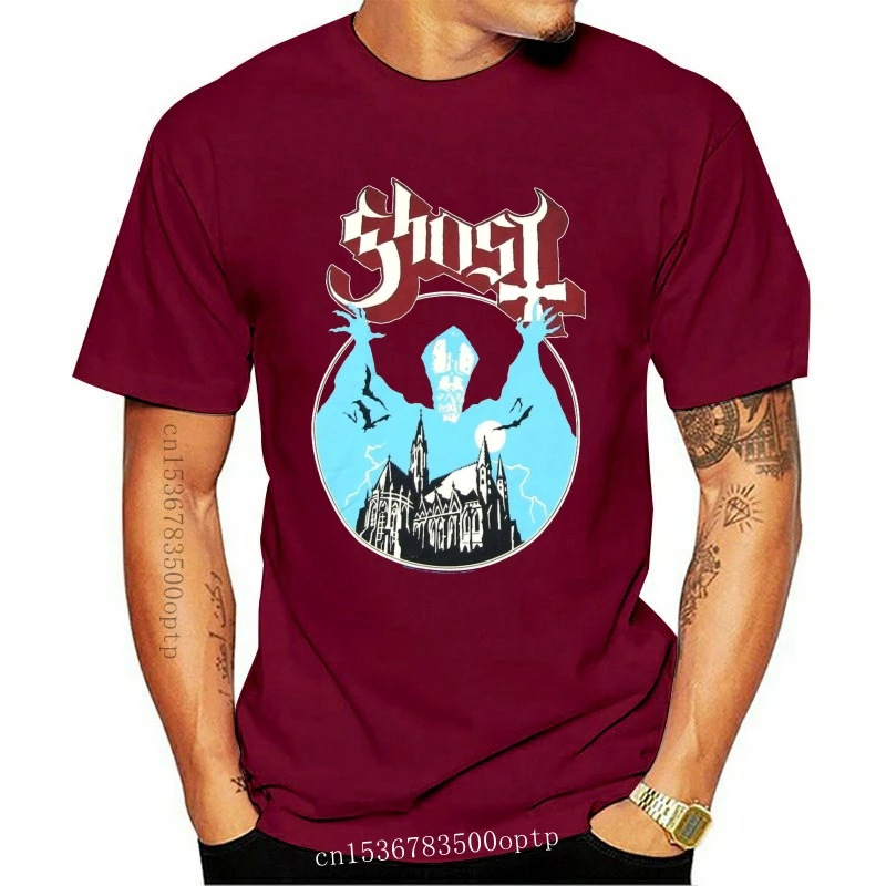 

Новая Черная футболка Ghost BC Opus 2021 Band Merch Papa