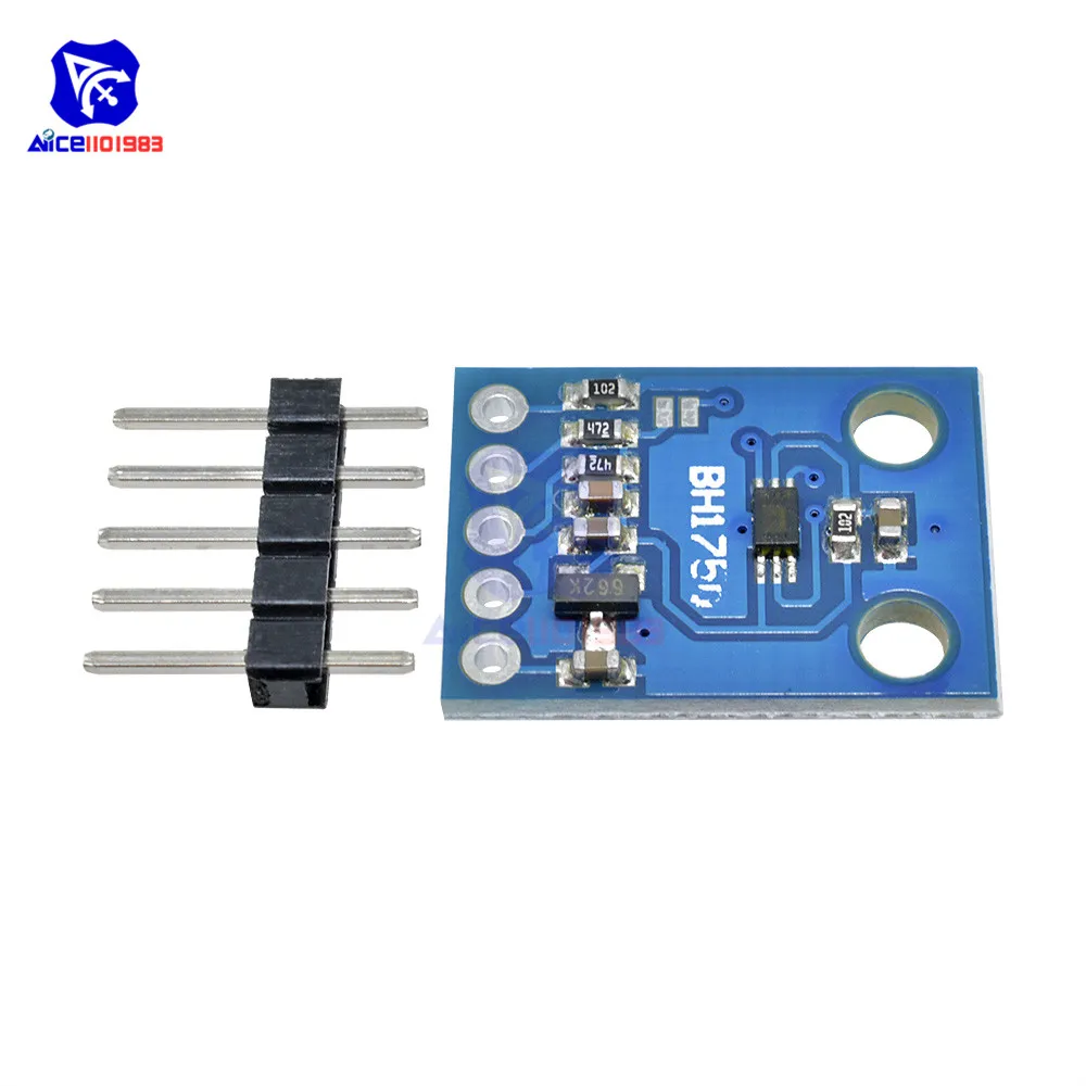 Diymore BH1750FVI цифровой светильник интенсивность Сенсор BH1750 16bit рекламный модуль для