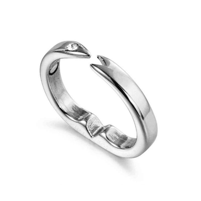 

87HC Peaceful Night 1 piece Silver Anti Snoring Ring for a Calm Night Natural Solution Using Snore Stopper Finger Ring