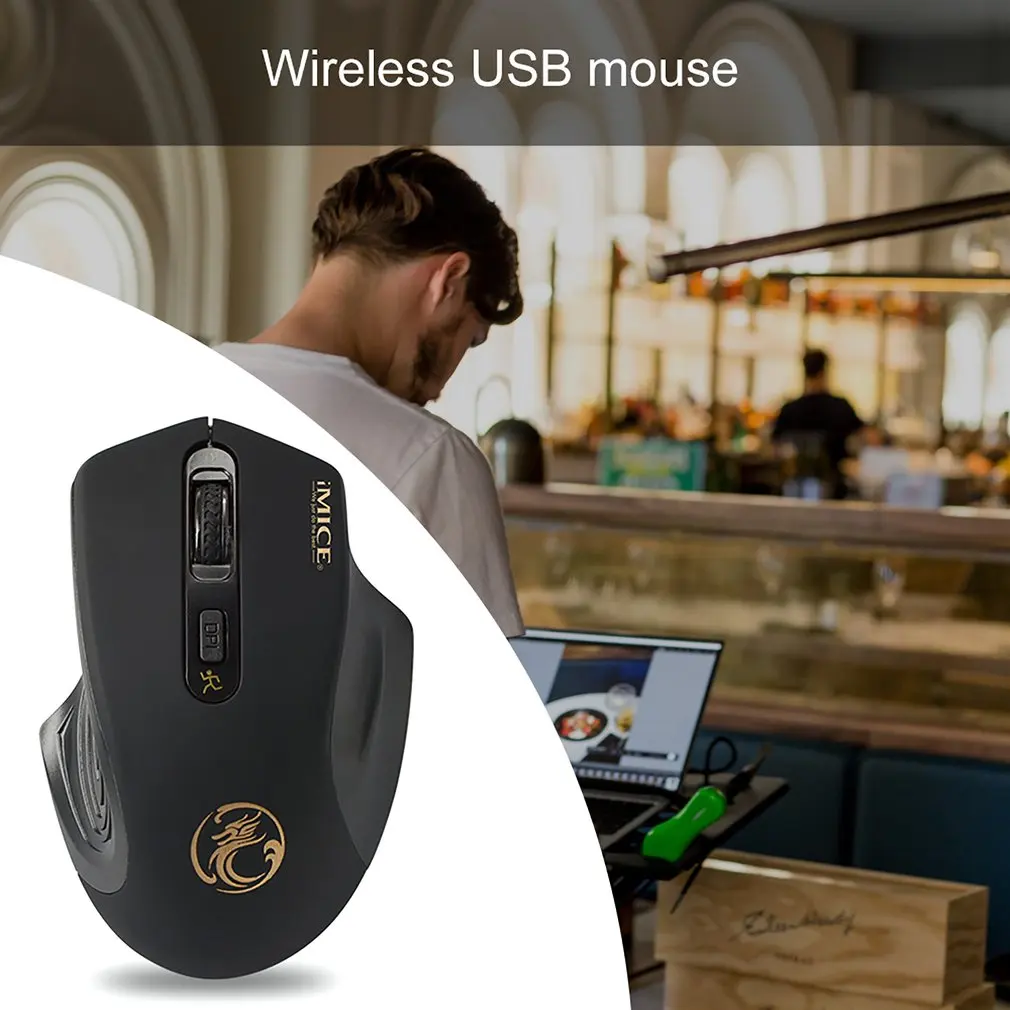 Высокое качество 2000 dpi светодиодный оптический Беспроводная usb-мышь мыши для Pro Gamer профессиональная мышь кабель