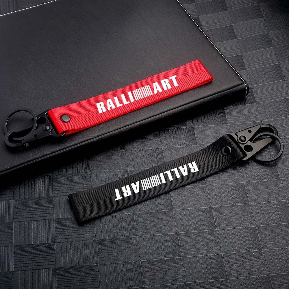 1 шт. 3D автомобильный Стайлинг Ralliart металлический брелок-эмблема брелок для