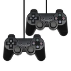 Проводной игровой USB-контроллер для ПК, геймпад для WinXPWin7810, джойстик для ПК, компьютера на Windows, ноутбука, черный игровой джойстик