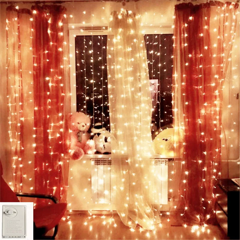 

СВЕТОДИОДНАЯ Гирлянда в виде сосулек 4 х3 м