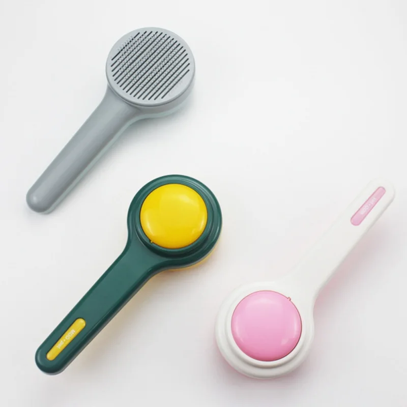 

Dog Self Cleaning Slicker Brush Comb for Dog Hair Remover Comb Pet Hair Removal Rake Cat Brush Grooming Massages Comb