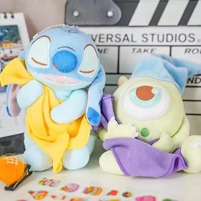 Плюшевая кукла Disney игрушка Лежащая Спящая чип Дэйл мистер Кью Майк Стич лотсо