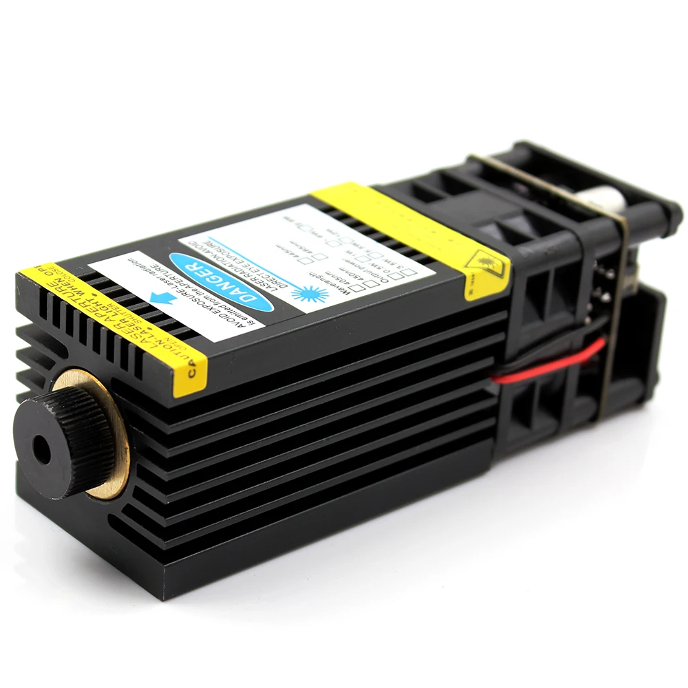 12V 5 W 10W синий лазерный модуль для гравировки Фокусируемый 3P DIY лазерная головка