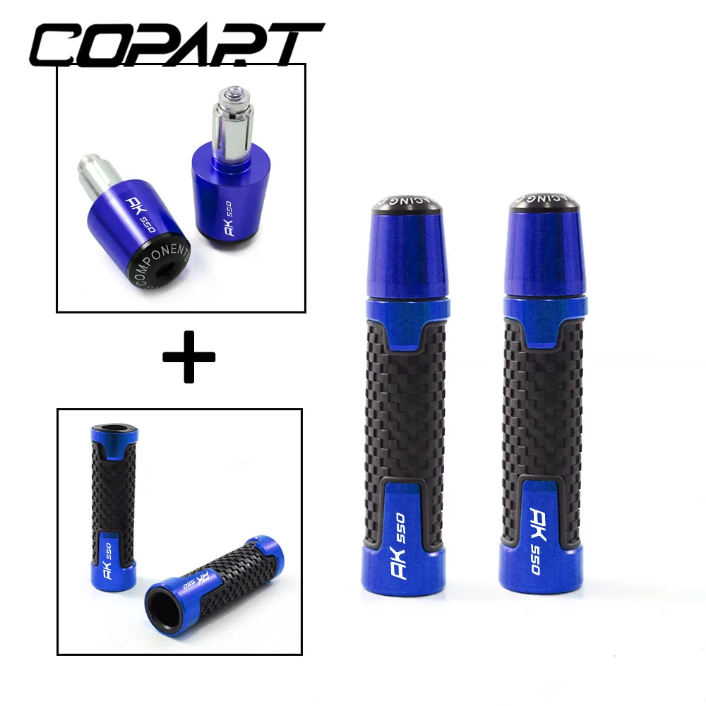 

For KYMCO AK550 AK 550 All Years 7/8"22MM Universal Handle Bar Handlebar Grips Cap End Plugs Motorcycle Accessories