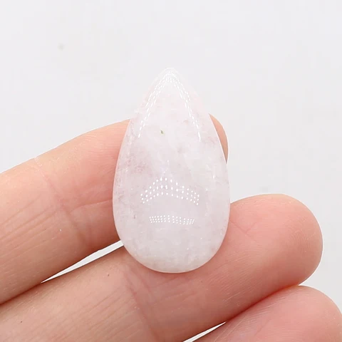 Натуральные полудрагоценные камни в форме капли воды