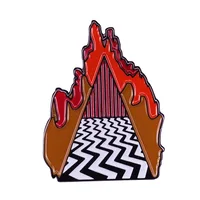 Значки по вселенной "Твин Пикса" для тех, кто любит вишнёвые пироги и чертовски хороший кофе#3