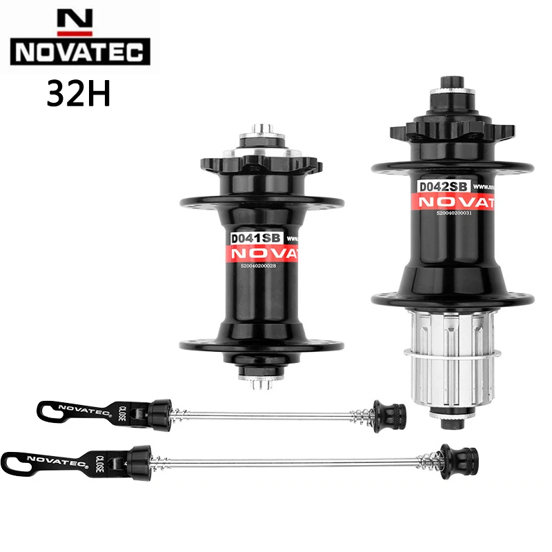 Cubo novatec 32 D041SB Mtb Freehub Hole Cube Mountain Bike Hub Wheel Rim Novatec Wheels Bearing with Quick Release QR | Спорт и