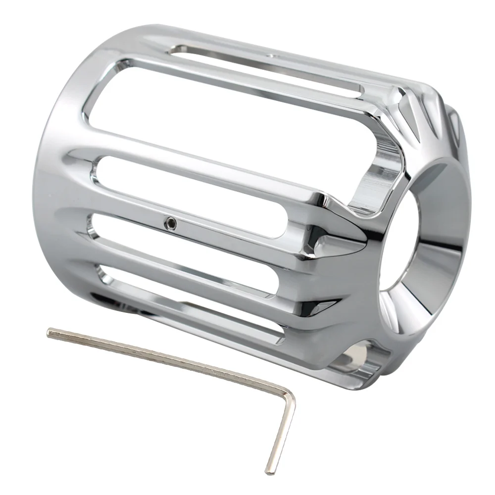 Черная хромированная крышка мотоциклетного масляного фильтра для Harley XL|Накладки