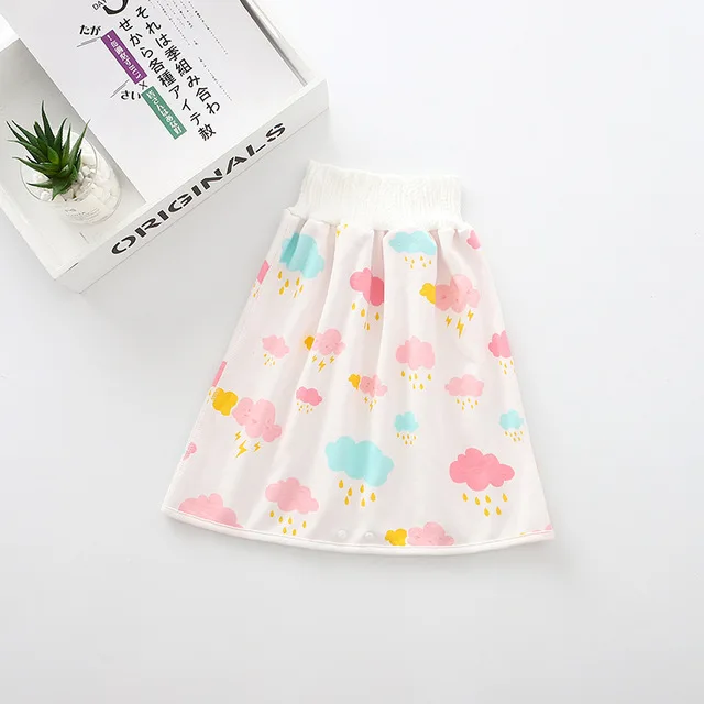 Моющийся хлопковый водонепроницаемый подгузник Imebaby многоразовый детский юбка