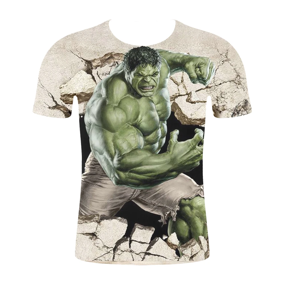 Мужская футболка 3d Hulk l