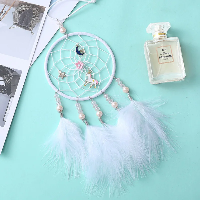 Новый Единорог ночник Ловец снов мягкие украшения комнаты сестры освещение