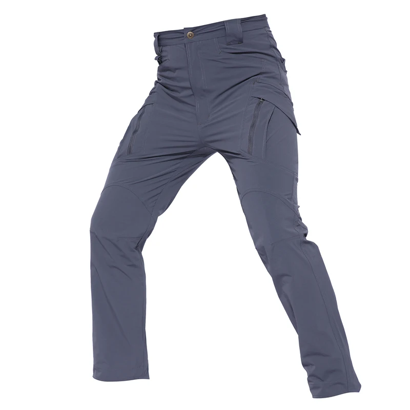 

Summer Tactical Pants Man Stretch Quick Dry Duty Work Flexible Army Military Trousers Men's Tactical Cargo Pants Unisex