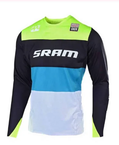 DH LS BMX motocross downhill cycling Jersey clothing enduro team pro rbx MTB Moto GP mountainbike accept customized-in S |