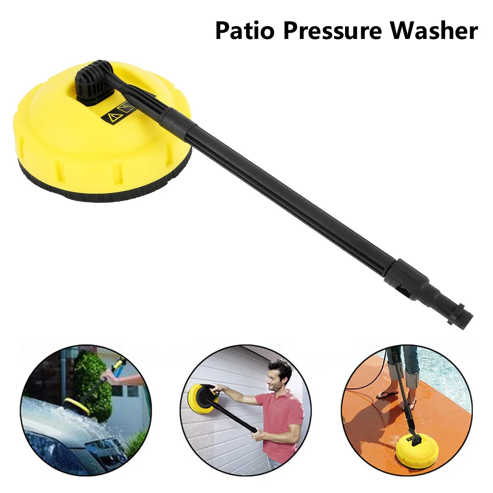 

Pressure Washer Surface Clean Round Garage Door Tools Rotary Cleaner Power Washer Surface Cleaning Brush for Karcher K Series