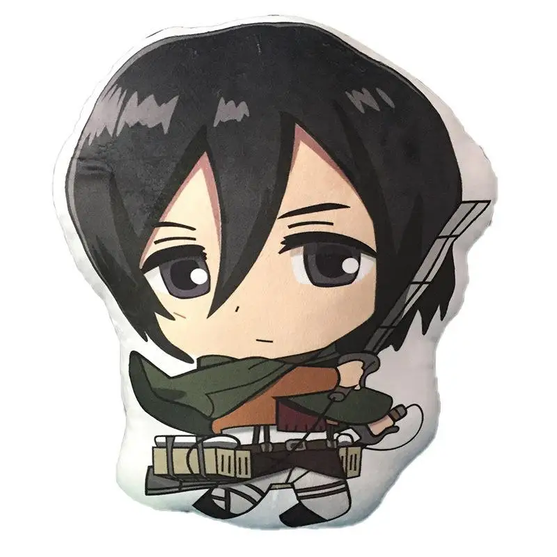 Атака на Титанов Аниме Манга периферийная диванная Подушка Леви Эрен Микаса цзюю