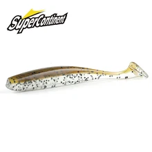 2020 NEW Supercontinent Soft Lures   Baits Fishing Lure Leurre Shad Double Color Silicone Bait T Tail