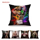 Сексуальная тема гордыни для геев, мультфильм, спортзал, парень, мышечный человек, Супер герои, идеальный бойфренд, декоративная подушка для дивана чехол, льняная подушка, чехол для творчества