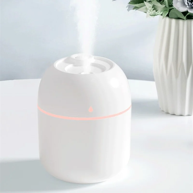1PCs 220ML Mini Portable Ultrasonic Air Humidifer Aroma Essential Oil Diffuser USB Mist Maker Aromatherapy Humidifiers for Home | Бытовая