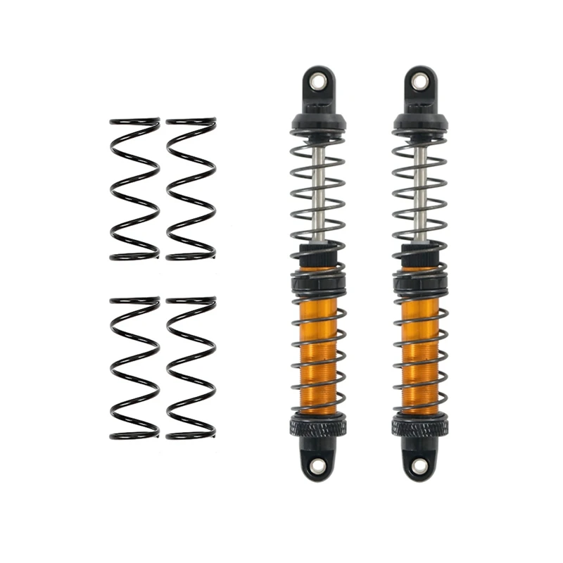 

Metal Drive Shaft Transmission Accessories with 4PCS 100mm Oil Adjustable Metal Hydraulic Shock Absorber Damper