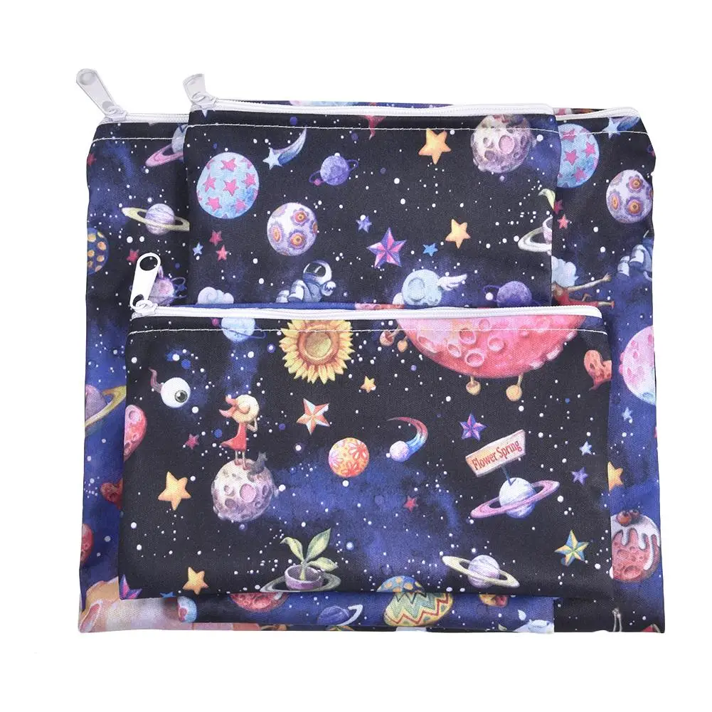 3 шт Многоразовые Пакеты для закусок сэндвич хлеб водонепроницаемая сумка