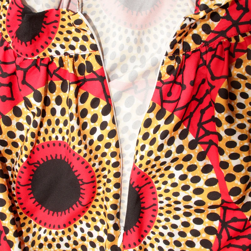 

Flower Print Woman Dress African Dashiki Multiple Ways to Wear Robe Casual Women Dresses Ethnic High Waist Sexy Maxi Big Skirt