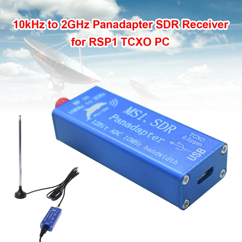 

Новинка, широкополосное программное обеспечение MSI.SDR от 10 кГц до 2 ГГц, SDR-ресивер для RSP1 TCXO 0,5 ppm с USB-кабелем