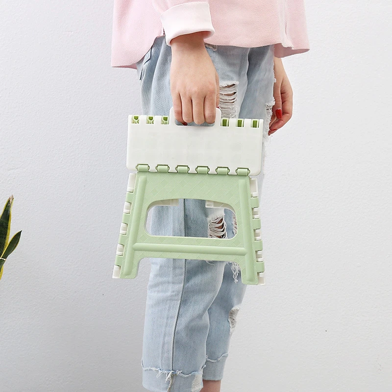 Утолщенные пластиковые табуретки складные табуреты для кемпинга портативные с