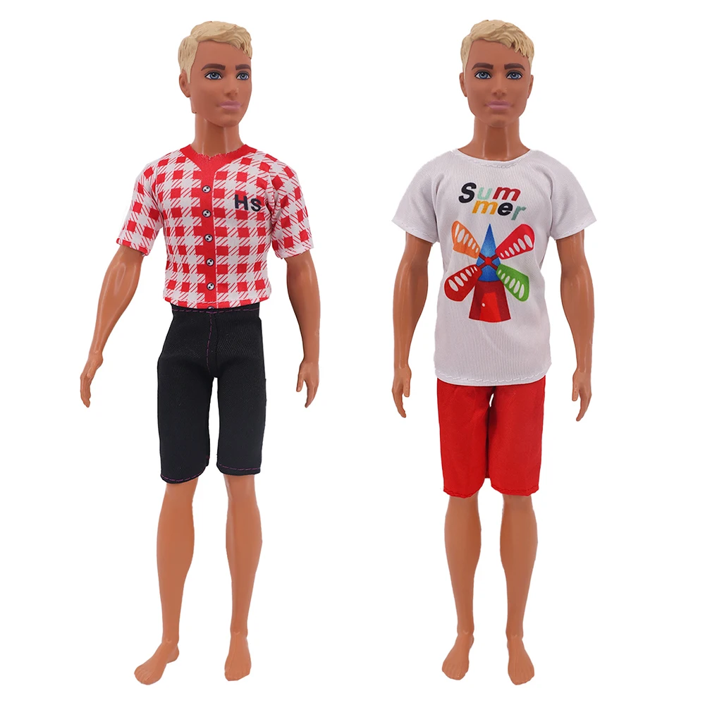 Одежда для куклы Кена Повседневная повседневный костюм свитшот брюки мужчин 11 8