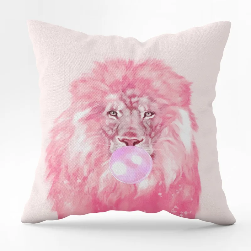 

45cm Pink Peach Heart Pillowcase Decorative Sofa Cushion Case Bed Pillow Cover Home Dec Car Cushion Cover Birthday Wedding Gift